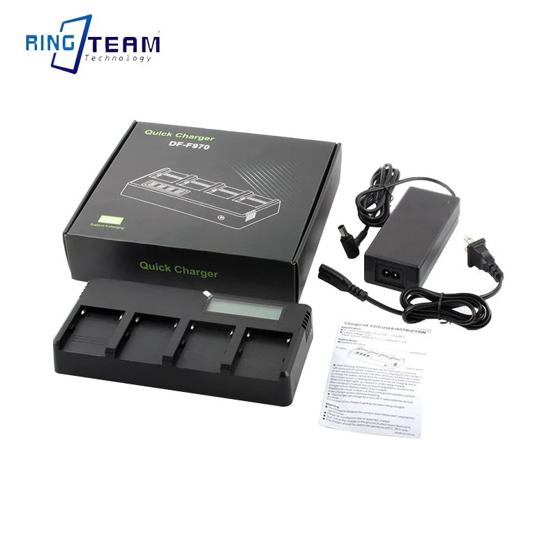 

NP-F970 NP-F960 4-Channel Digital Camera for Sony NP-F550 F750 F950 NP-F970 NP-F960 NP970 NP-FM50 FM500H QM71D