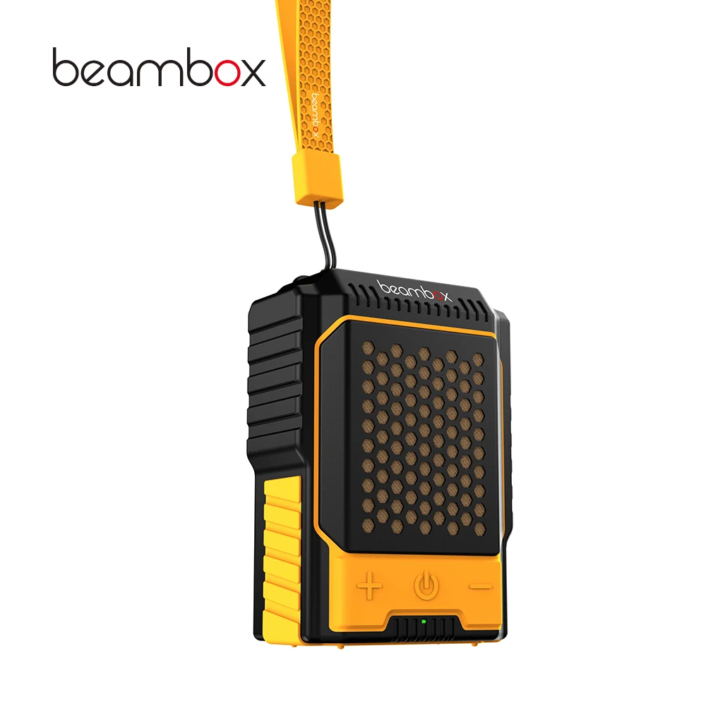 Handle Portable Wearable Wireless Speaker Small Outdoor Sports Clip on Bag and Cloth for Riding, Climbing, Running, Work IPX5