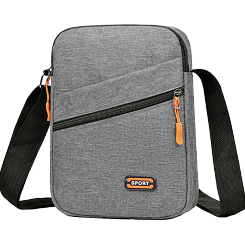 Vielseitige, praktische Sport-Umhängetasche, mehrfarbige Option, mehrere Taschen, verstellbarer Riemen, leicht, für den täglichen Gebrauch, Outdoor-Tasche – Detail 5