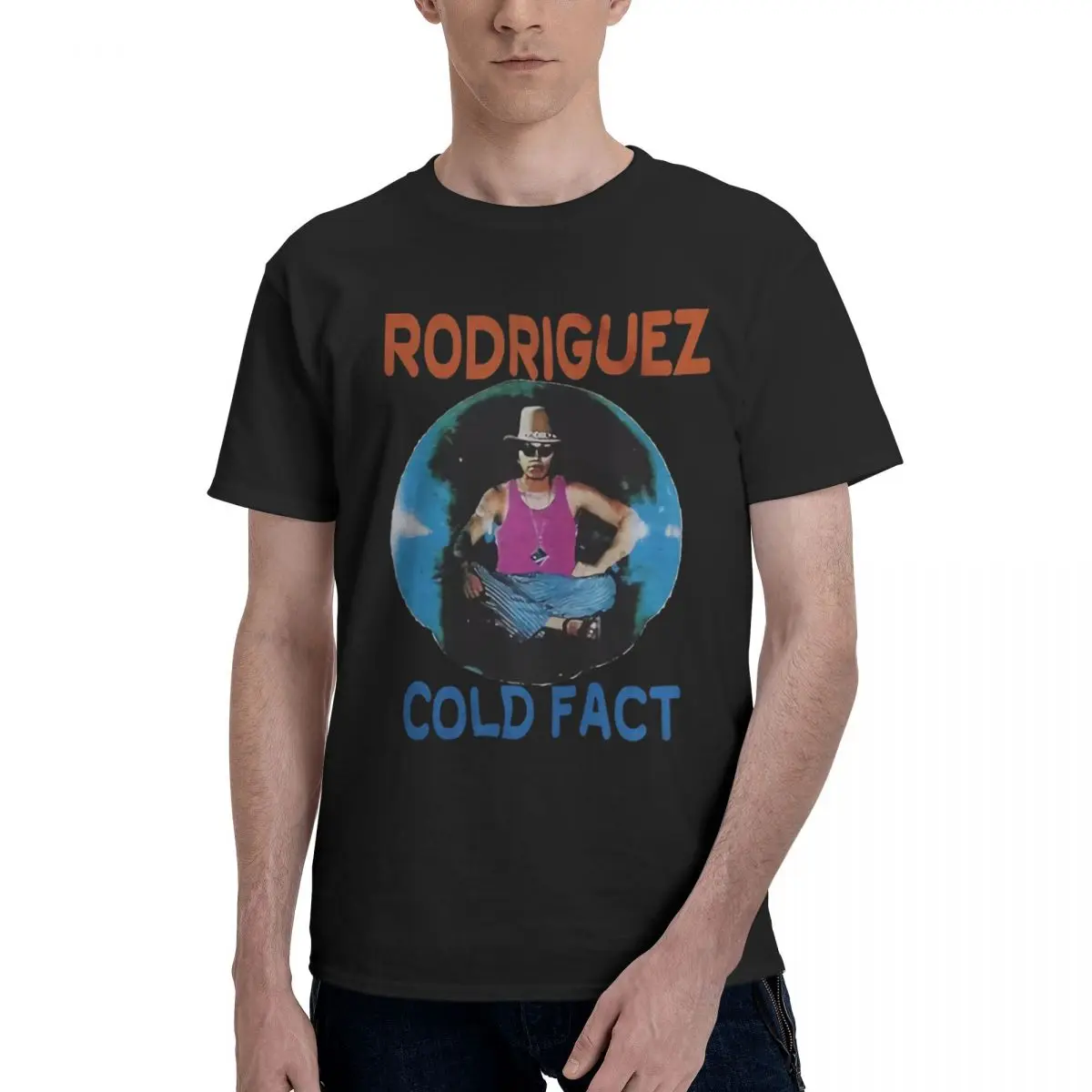 

Sixto Rodriguez Cold Fact, 100% хлопок, повседневная дышащая удобная футболка, забавные футболки Ugus, мужская одежда