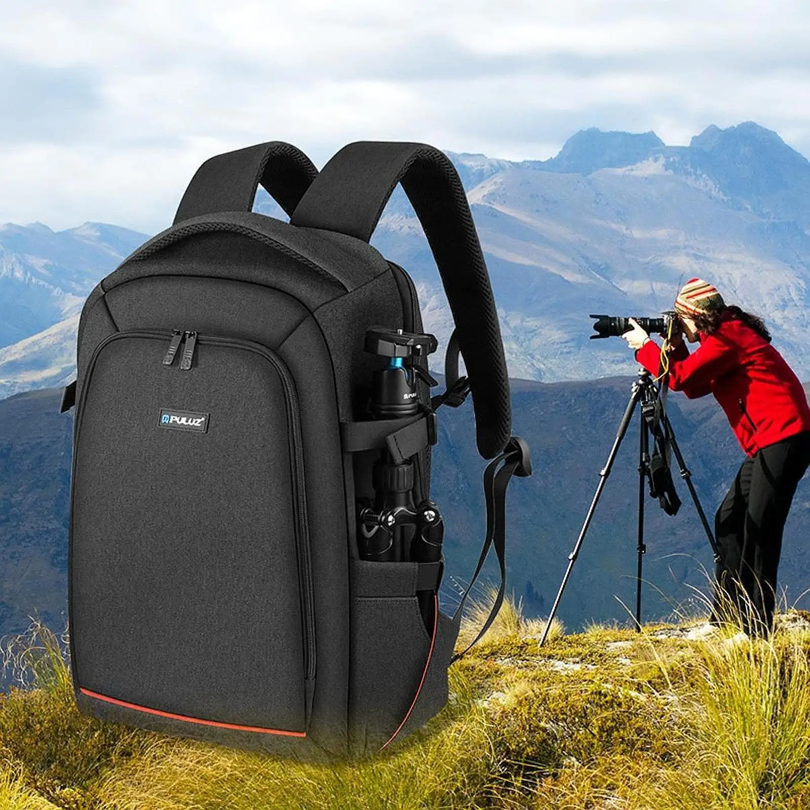 

Camera Backpack with Padded Dividers Camera Bag for Everyday Use Lightweight