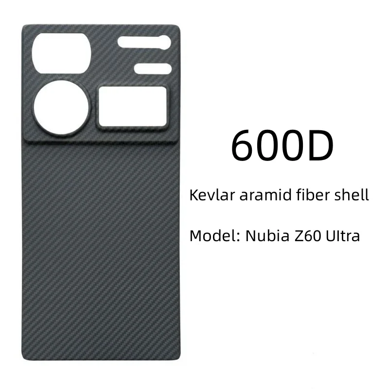 

Deluxe 600D Kevlar mobile phone case for Nubia Z60Ultra ultra-thin mobile phone case Z60Ultra aramid fiber carbon fiber cover