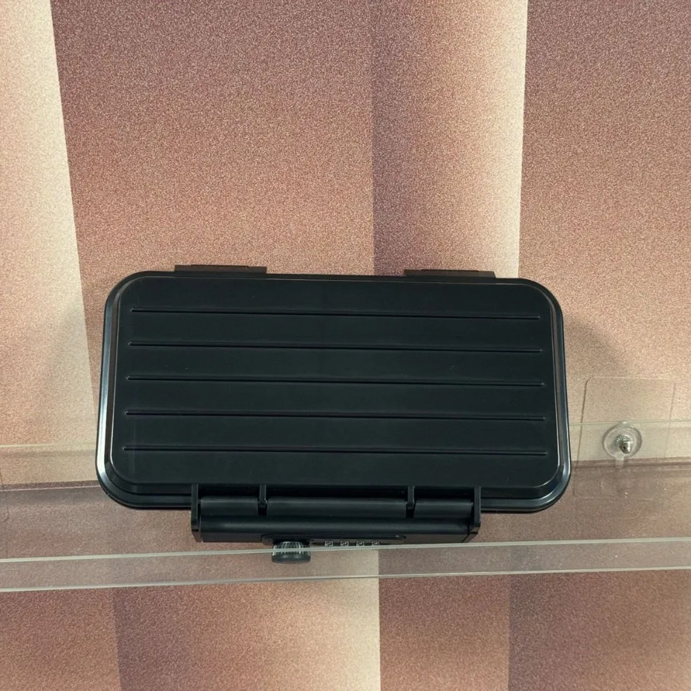 Waterproof Beach Safe Box Compact 4-digit Password Portable Storage Box Detachable Phone Lock Box Sports Cycling Swim