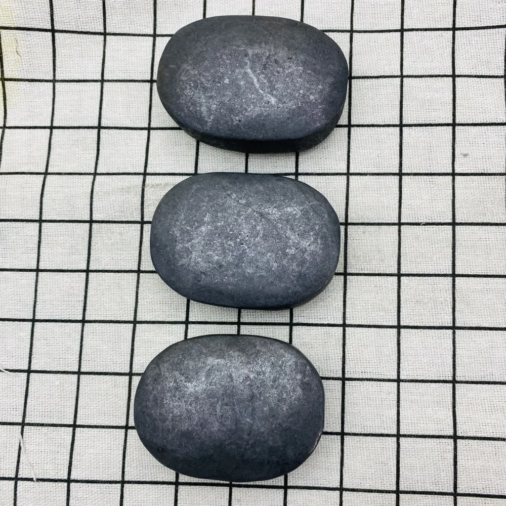 Shungite Palm Natural Raw Stone Healing Crystals Protection Ore Wicca Spiritual Reiki Gravel Root Chakra Stones Water Cleaner