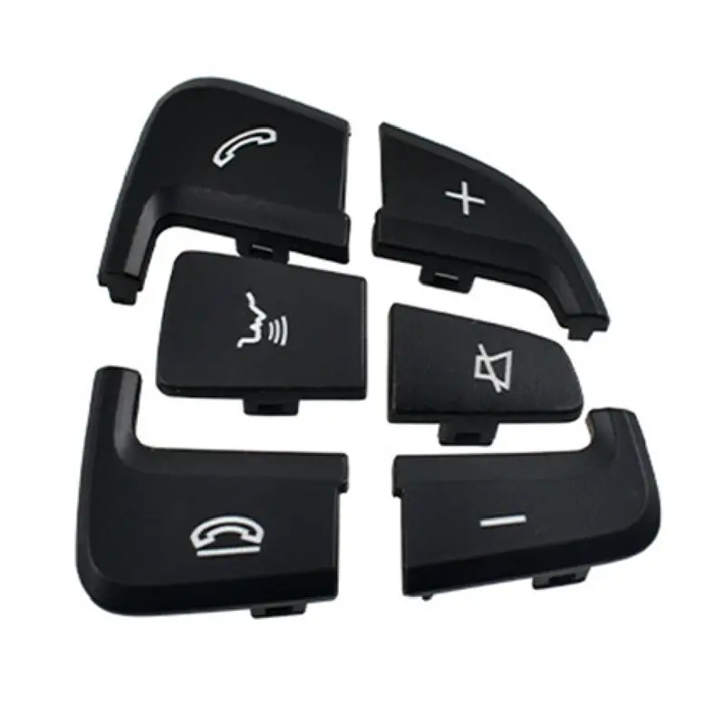 

Car Black Right Steering Wheel Button Trim Cover For Mercedes Benz GLE W166 Car Accessories Supplies Parts-A02G