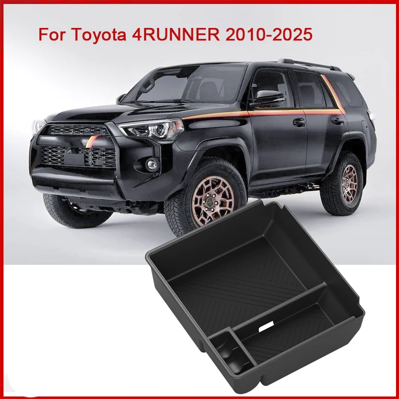 

Car Center Console Armrest Storage Box Organizer Interior Tidying Car Accessories For Toyota 4RUNNER 2010-2022 2023 2024 2025