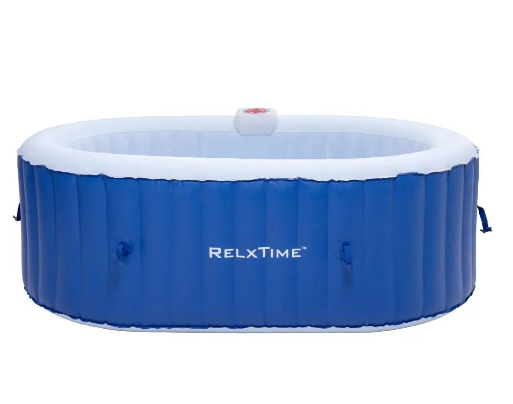 Sunshine Inflatable Hot Tub OVAL Spa Swimming Massage Pool Bathtub Air Jet Spa Outdoor and Indoor