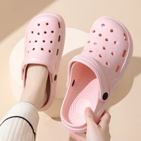 Women Clogs Summer Female Sandals Thick Bottom Home Slides Soft EVA Dry Wedges Platform Garden Shoes Beach Sandals Home Slippers - Image 2