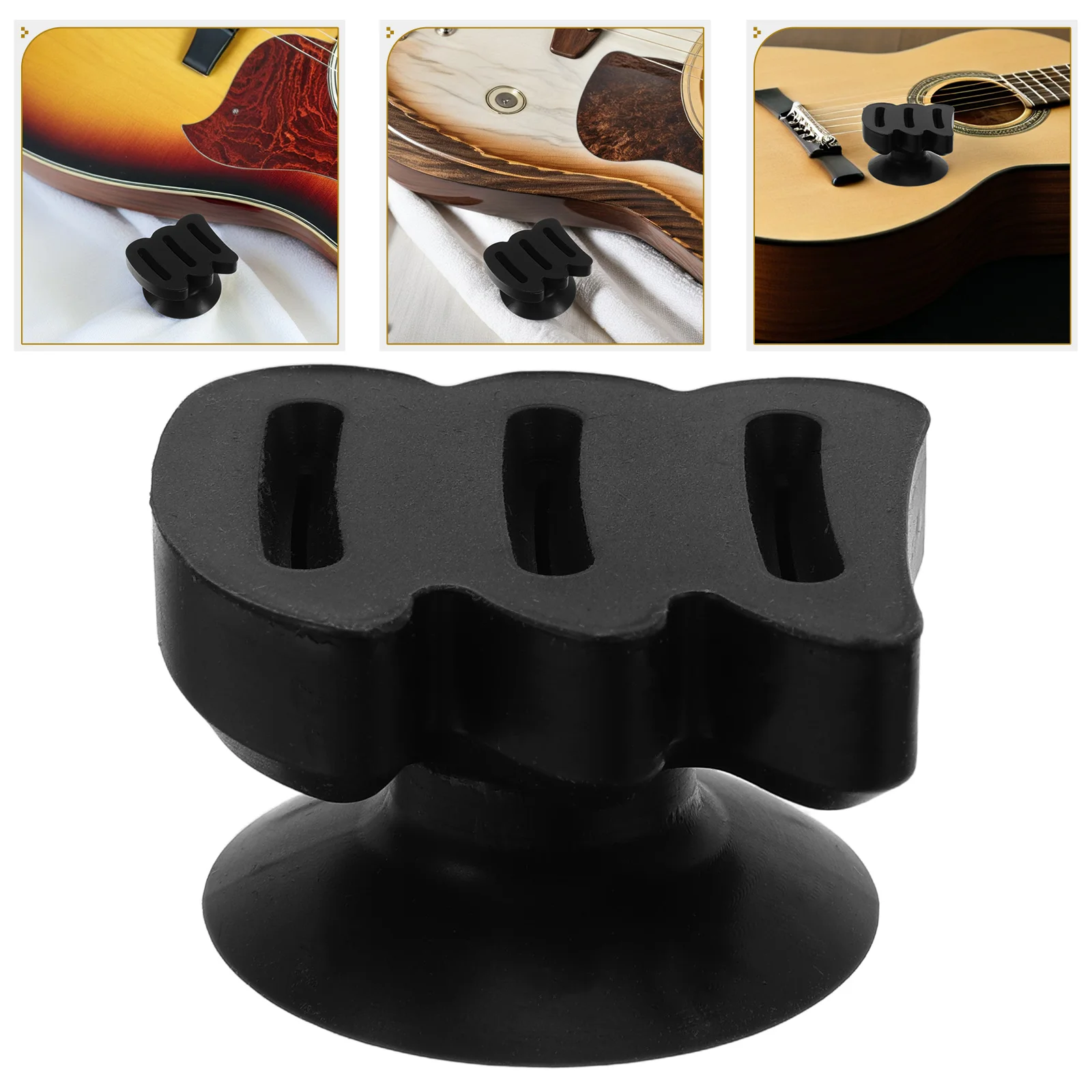 

Pick Clip Guitar Picks Holder for Electric Cup Suction Ukulele to Attach Grip Holders