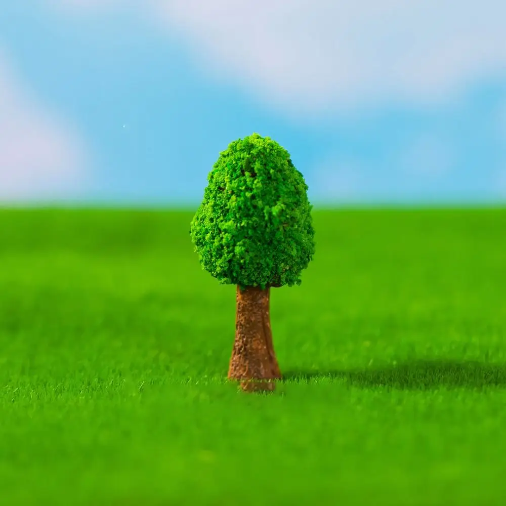 Decorative Artificial Mini Pine Tree Simulation Multiple Style Fairy Moss Micro Landscape Lifelike Resin