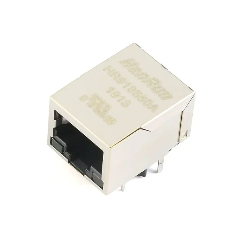

5 шт. HR913550A разъем RJ45 100Base-T сетевой разъем Wi-Fi со светодиодом, новый в наличии