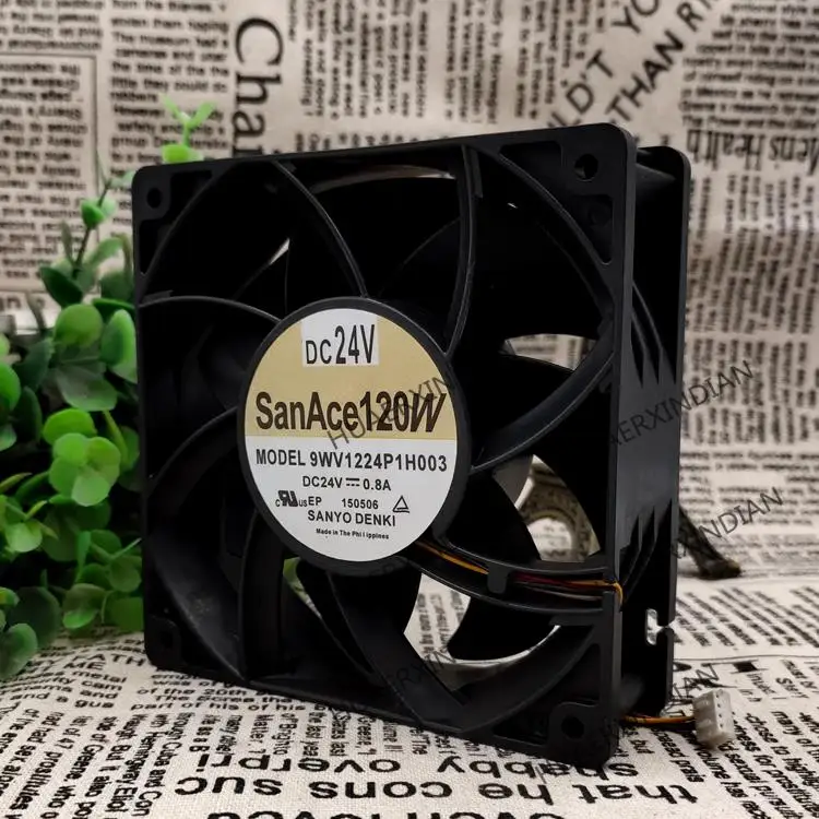 جديد/9WV1224P1H003 12038 DC24V 0.8A 4 12 التبريد مروحة الجمعية عدة