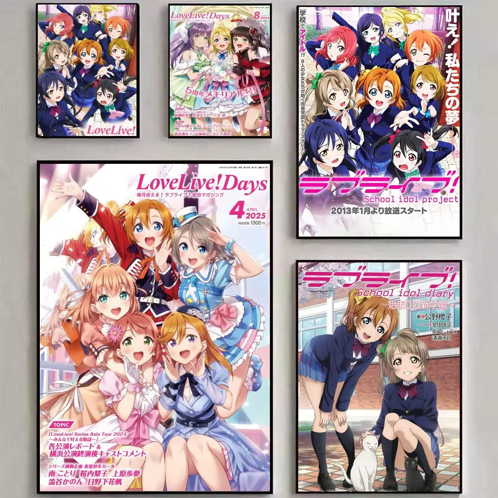 Anime L-Love L-Live School Idol Poster Wall art print art su
