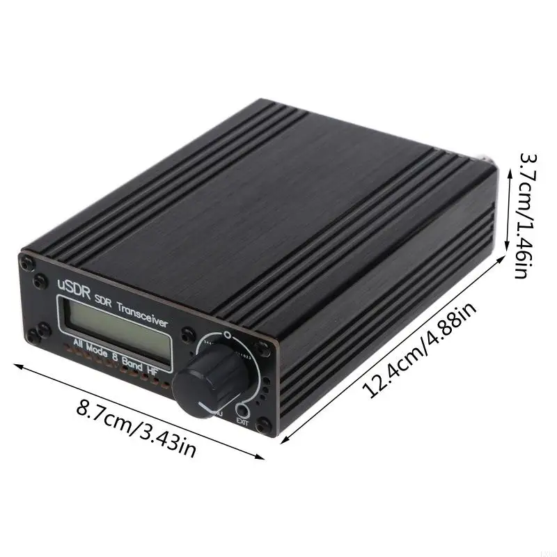 LX0B 8 Band Shortwave QRP SSB/CW Transceiver Open Source Hardware Excellent PCB Layout BNC Antenna Transceiver