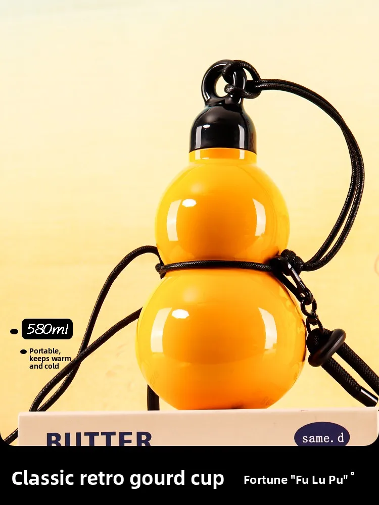 

Большая термокружка-термос из нержавеющей стали в форме тыквы, 36 унций, для активного отдыха, модная, портативная, для напитков