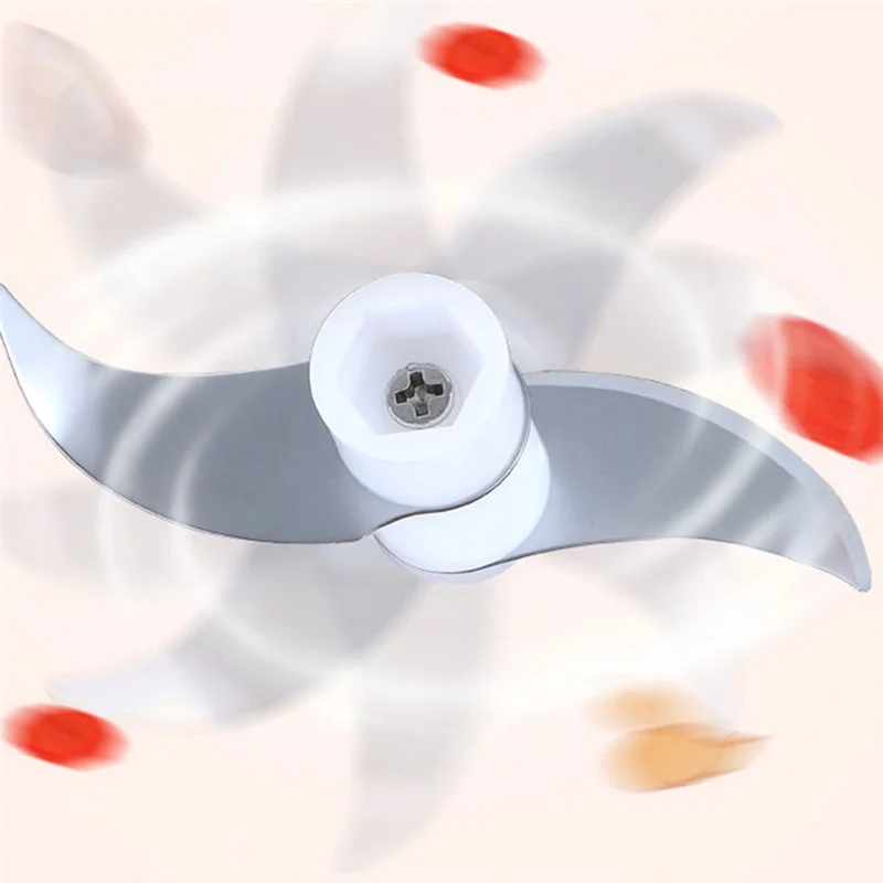 ABGE-100Ml Mini Electric Garlic Grinder Portable Food Press Mincer Seasoning Masher Spice Chopper Kitchen Accessories