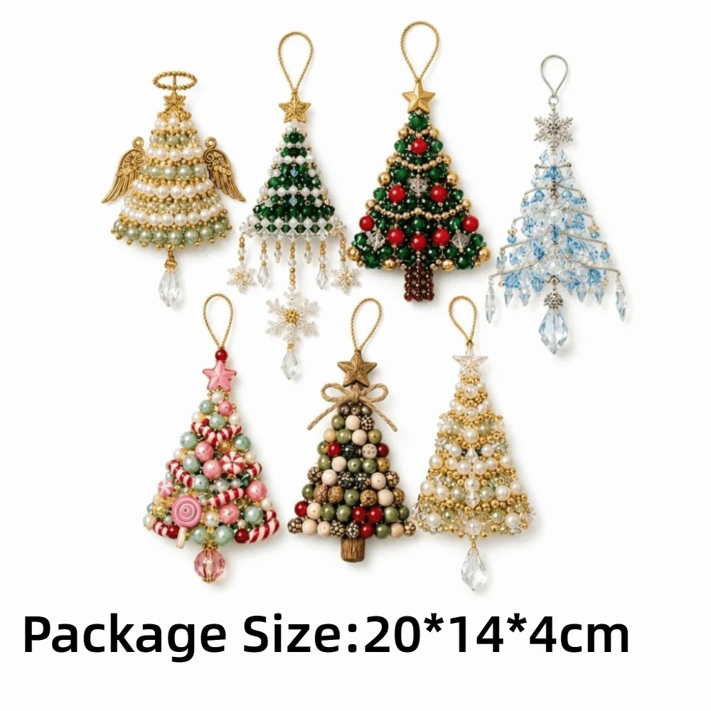 DIY Beaded Christmas Ornament 6