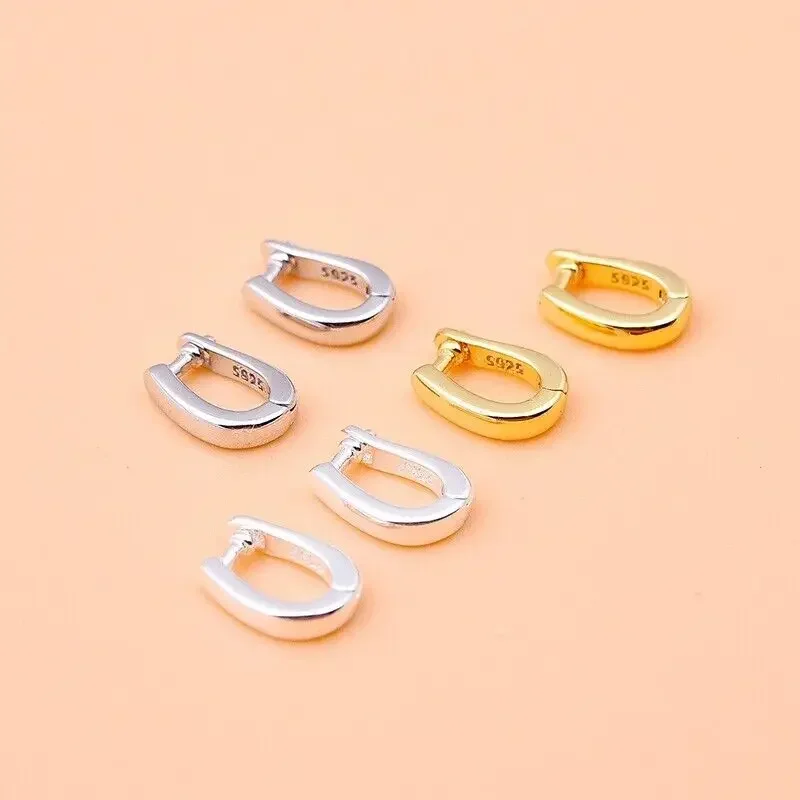 925 sterling silver can be opened buckle mechanical buckle pendant connecting buckle handmade diy jewelry material jewelry