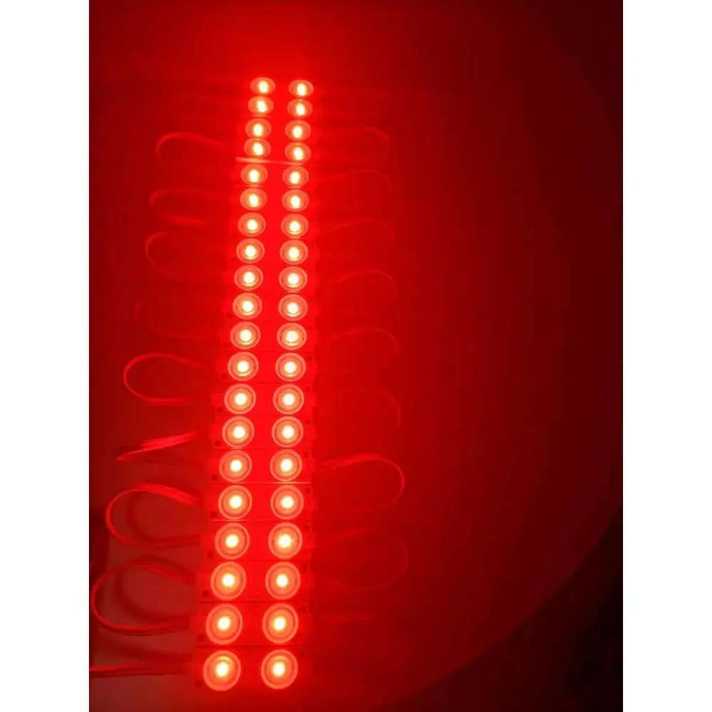 

Red LED ules or Sign UL Listed 0.72W Waterproo Decorative Light or Advertising Lightbox Letter with Tape Adhesive Backside (200p