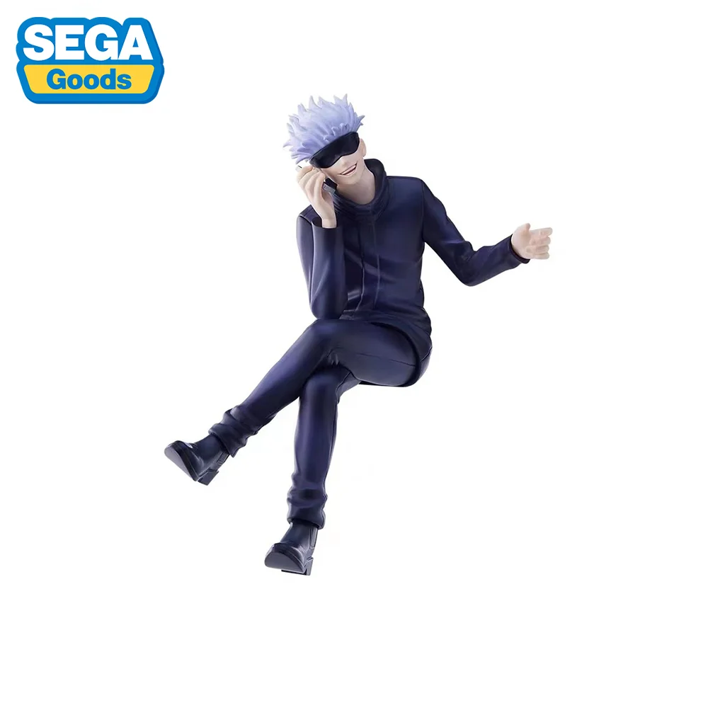 متوفر في المخزون الأصلي سيجا جوجوتسو كايسن جوجو ساتورو الرد على الهاتف بولي كلوريد الفينيل شخصيات كرتونية عمل نموذج لجسم اللعب المقتنيات الهدايا