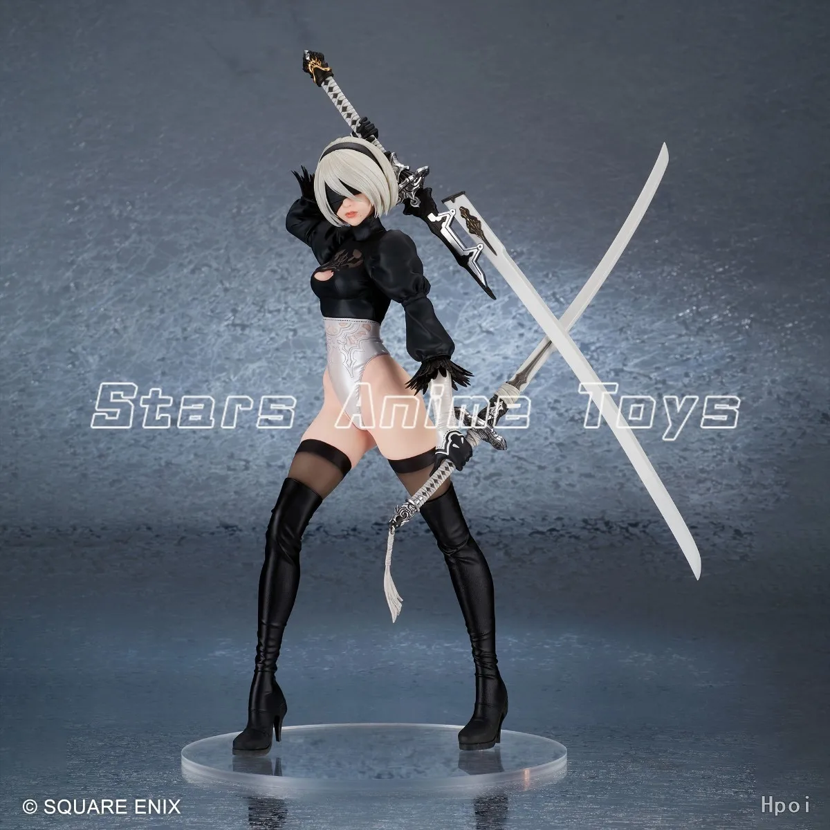 In Stock Original FLARE NieR: Automata 2B Ver2.0 Collection Anime Figures Toys Models view 6