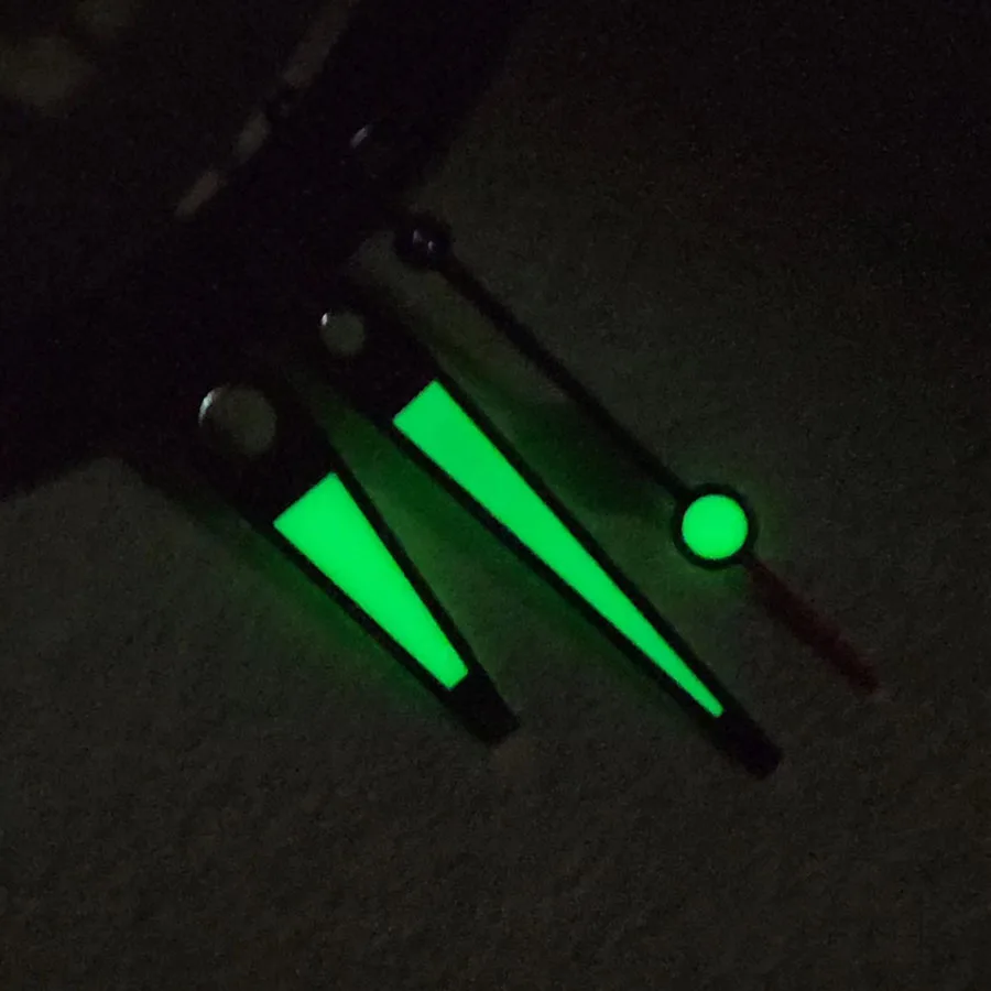 NH35 Hands Submarine Strong Green Luminous Hands Mechanical Watch High End Hands Watch Accessories For NH35 NH36 4R 7S Movement