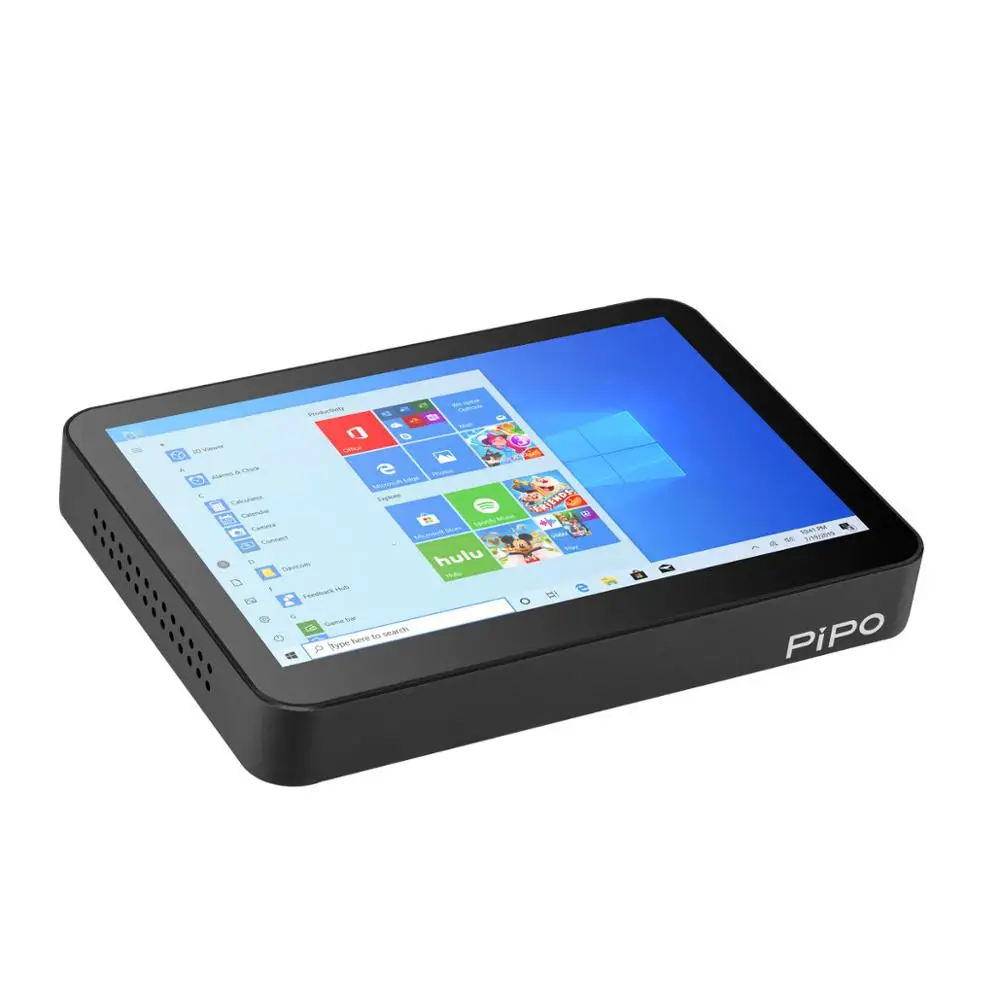 Nuovo Pipo X2S Mini PC Touch Screen IPS da 8 pollici Windows 10 OS Tablet PC N4020 CPU 4G Ram 64G Rom Wifi RJ45 BT 4.0 MINI PC