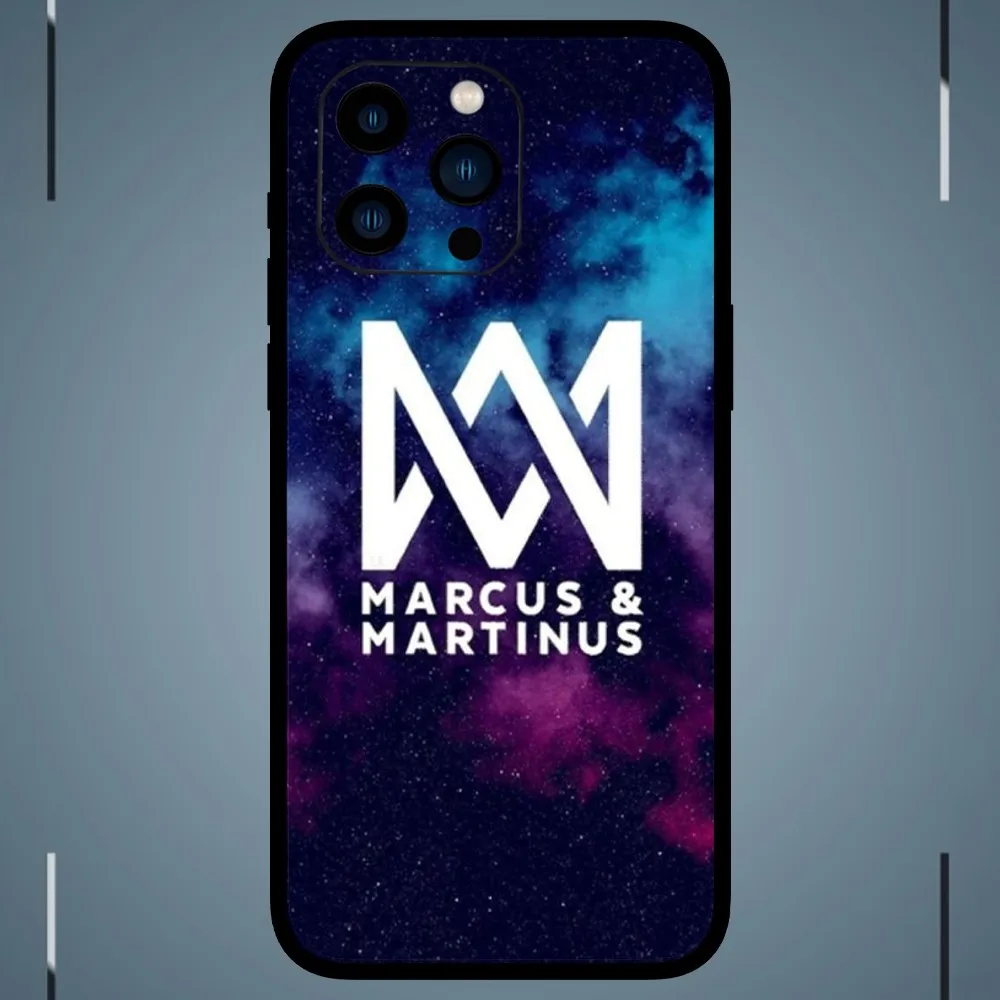 M-Marcus And M-Martinus Phone Case For iPhone 15 14 13 12 11 Pro Max mini XS XR X 8 Plus SE Cover