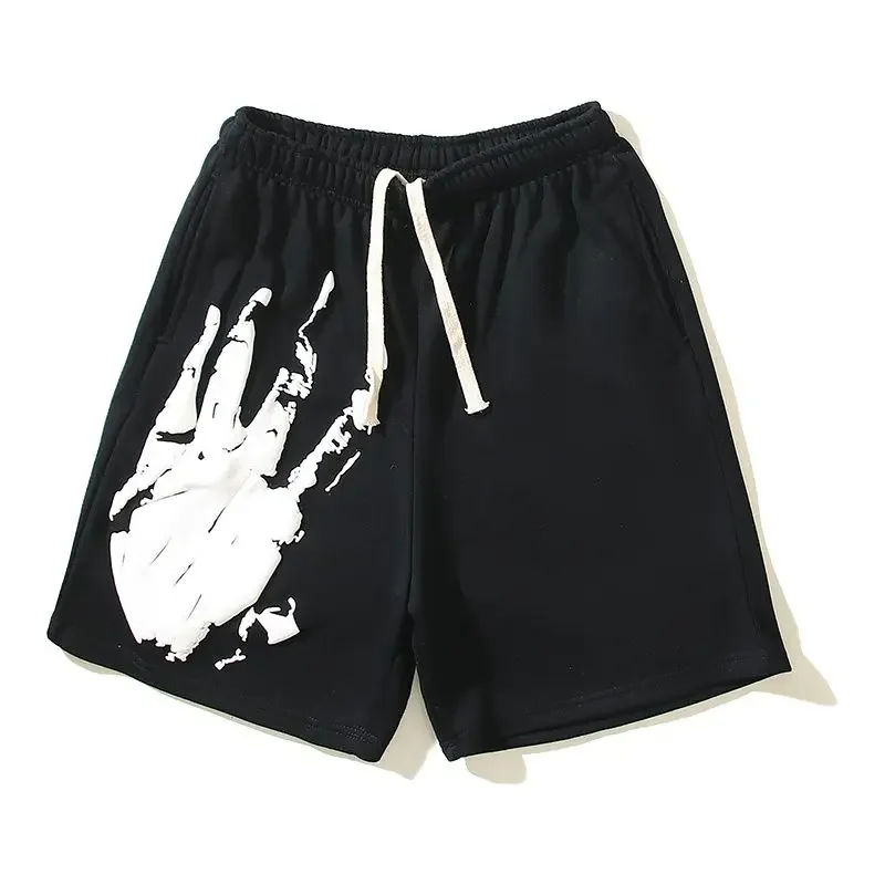 REVENGE Limited Palm Shorts XXXTentacion Same Style Shorts Unisex Summer Tide Brand Loose Casual Running Outdoor Casual Pants