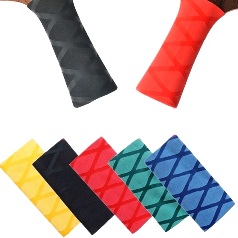 1pcs Table Tennis Rackets Overgrip Handle Tape Heat-shrinkable Ping Pong Bat Grips Sweatband