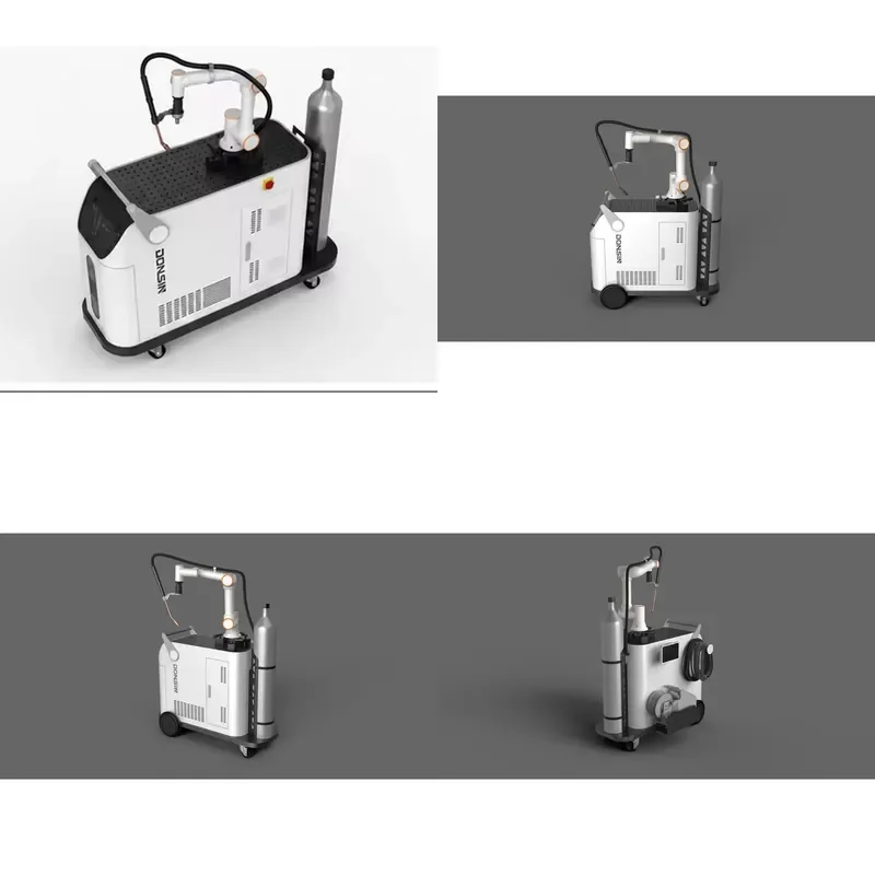 for DONSIN 6 Axis Collaborative Welding Robot Arm with Gearbox Wire Feeder Stable Laser Welding Performance Industrial
