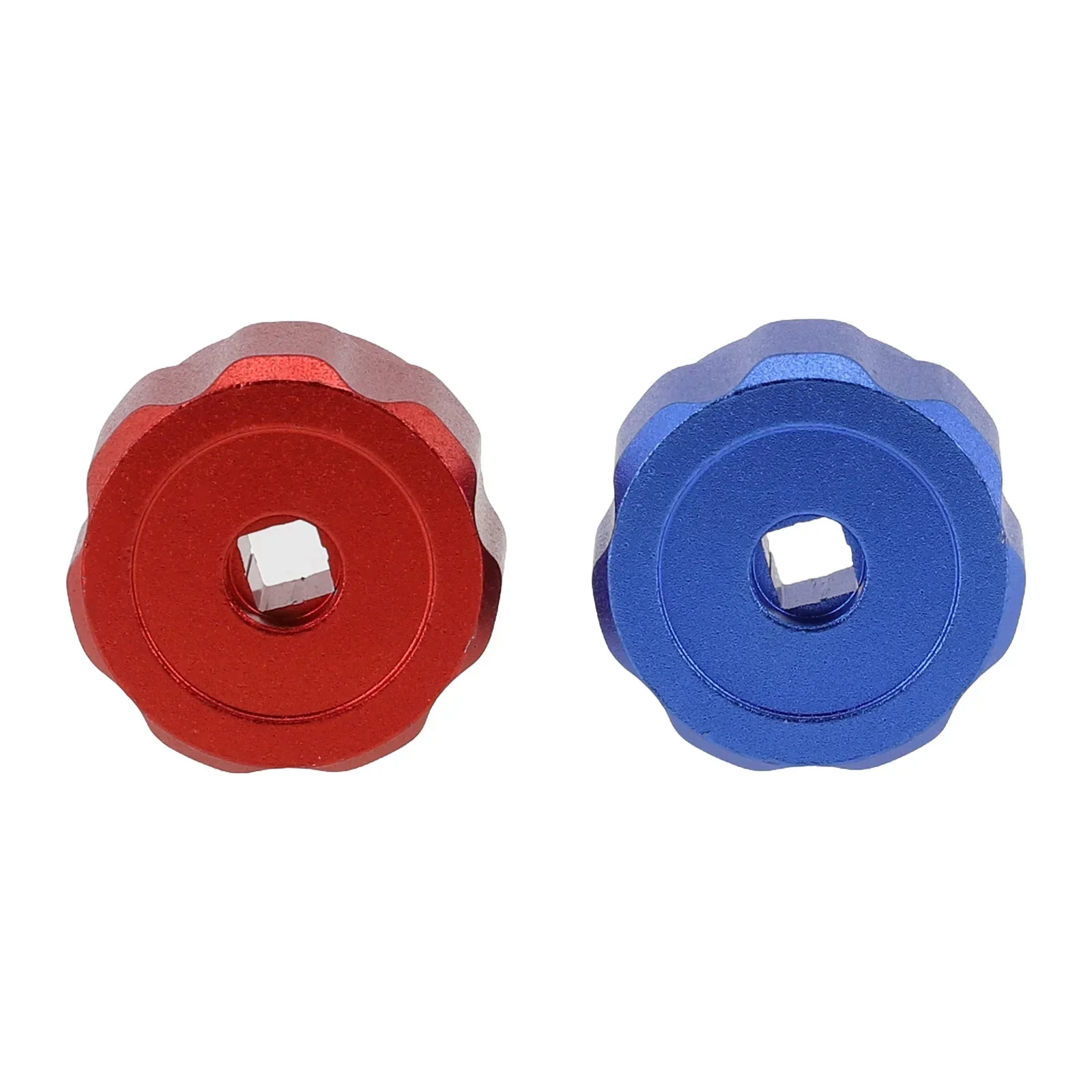 Round Wheel Handle Faucet Handles Manifold Gauges Knob Aluminum Alloy Red HVAC Air Conditioner Accessories High-quality Tools