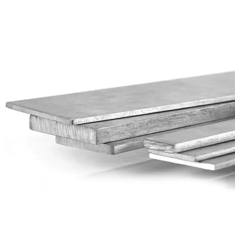 1Pc Length 100/200/300/500mm 316L Stainless Steel Flat Bar Flat Plate Sheet Thickness 5mm 6mm Width 10/15/20/25/30/40/50/60/80mm