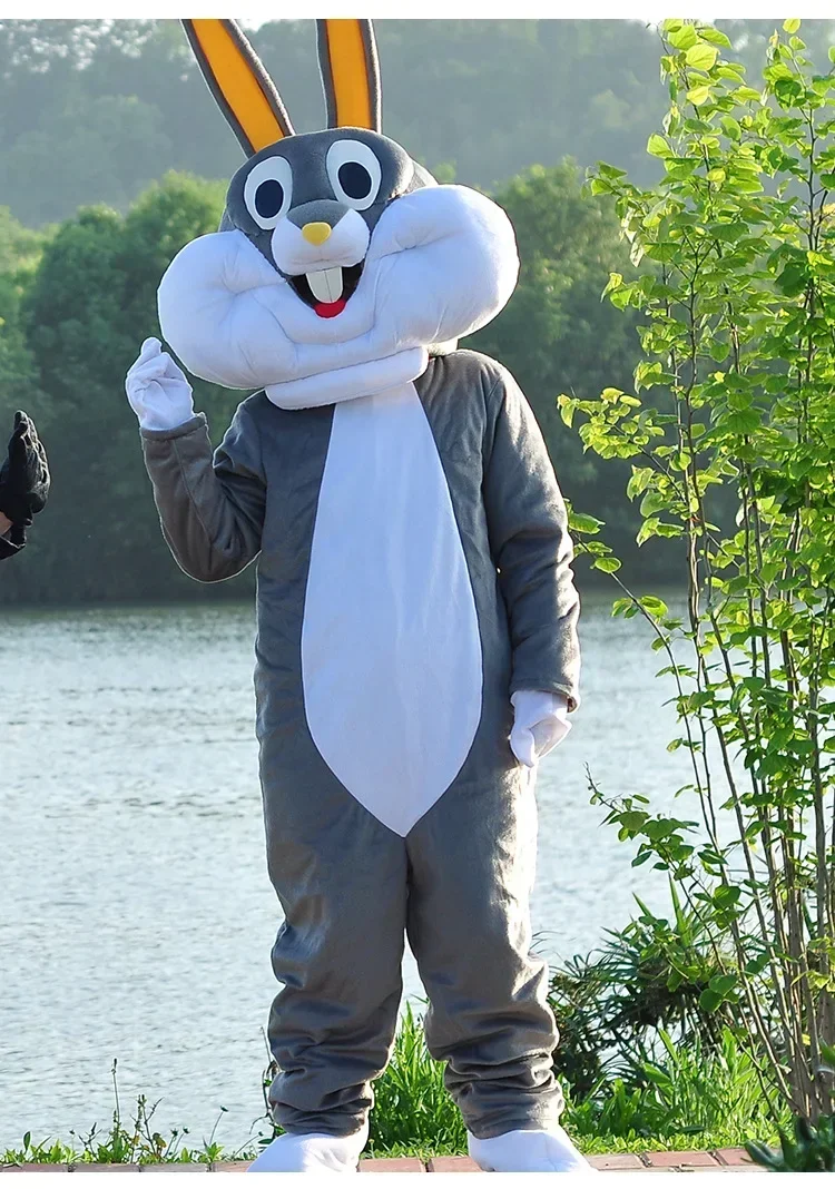 

Cosplay Rabbit and Bugs Bunny Mascot Cartoon character Advertising Costume Party Costume Animal carnival Anime stage show props