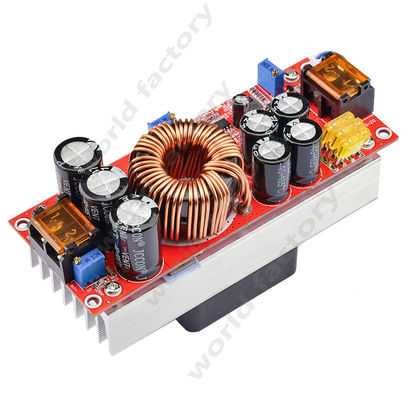 DC-DC Boost Conversion Module 1800W High Power Boost 40A Constant Voltage Constant Current Adjustable Boost Power Supply Module