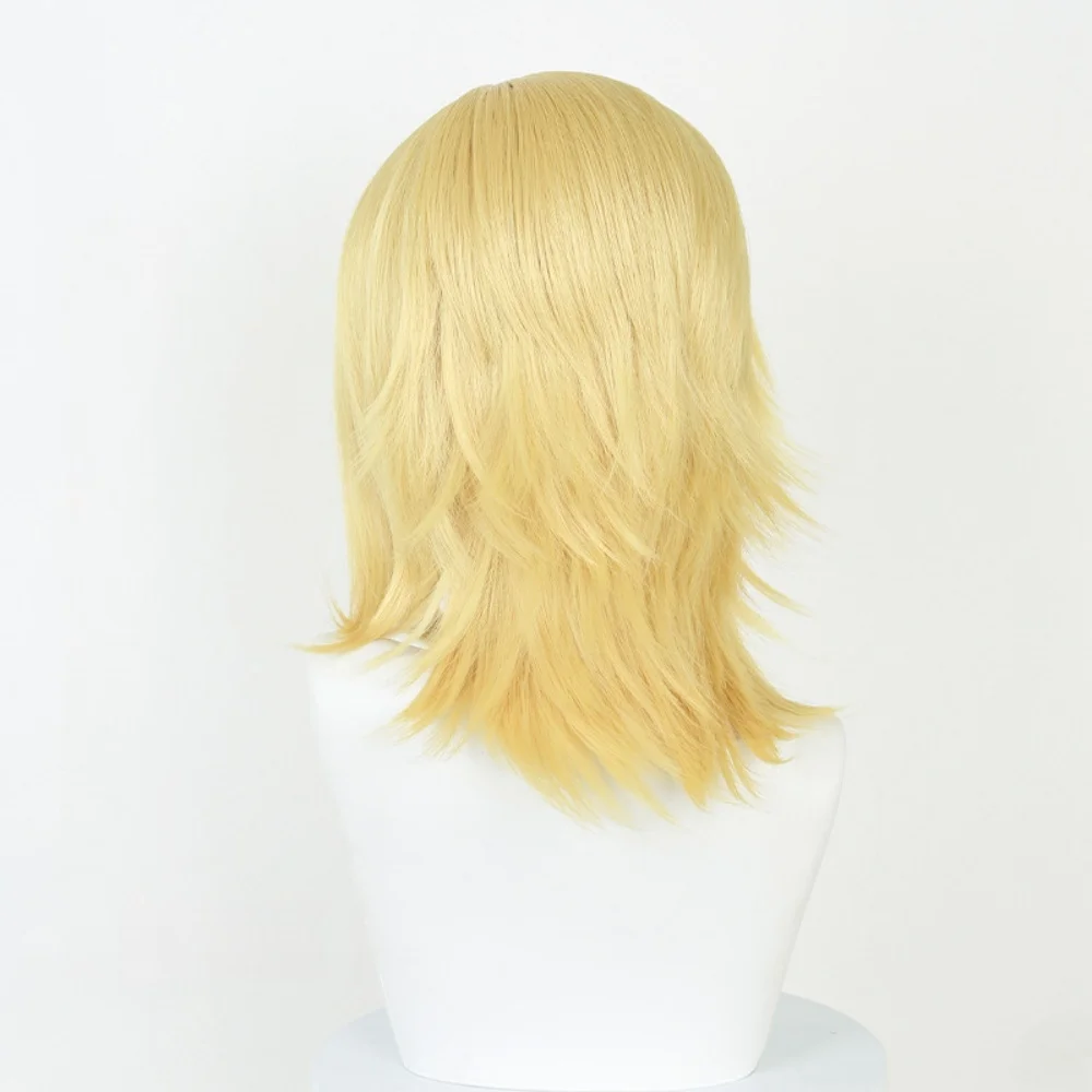 Anime Johnny Joestar Cosplay Wig Steel Ball Run Johnny Joestar Rose Net Wig Halloween Party Cos 3
