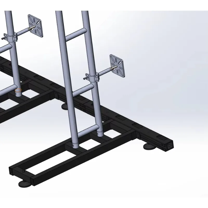 Powerful Aluminum Portable Vertical Light Emitting Diode Screen Wall Truss Floor Support Truss for Light Emitting Diode Panels