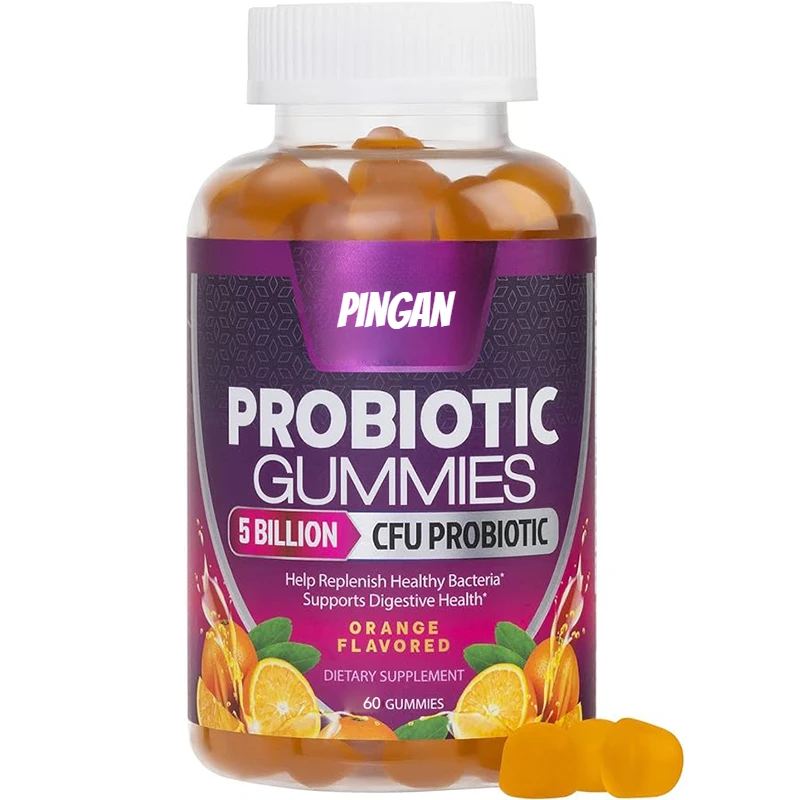 

Probiotic Gummies, Daily Probiotics for Men and Women, 5 Billion Colony Units, Immune, Digestive Nutritional Supplements