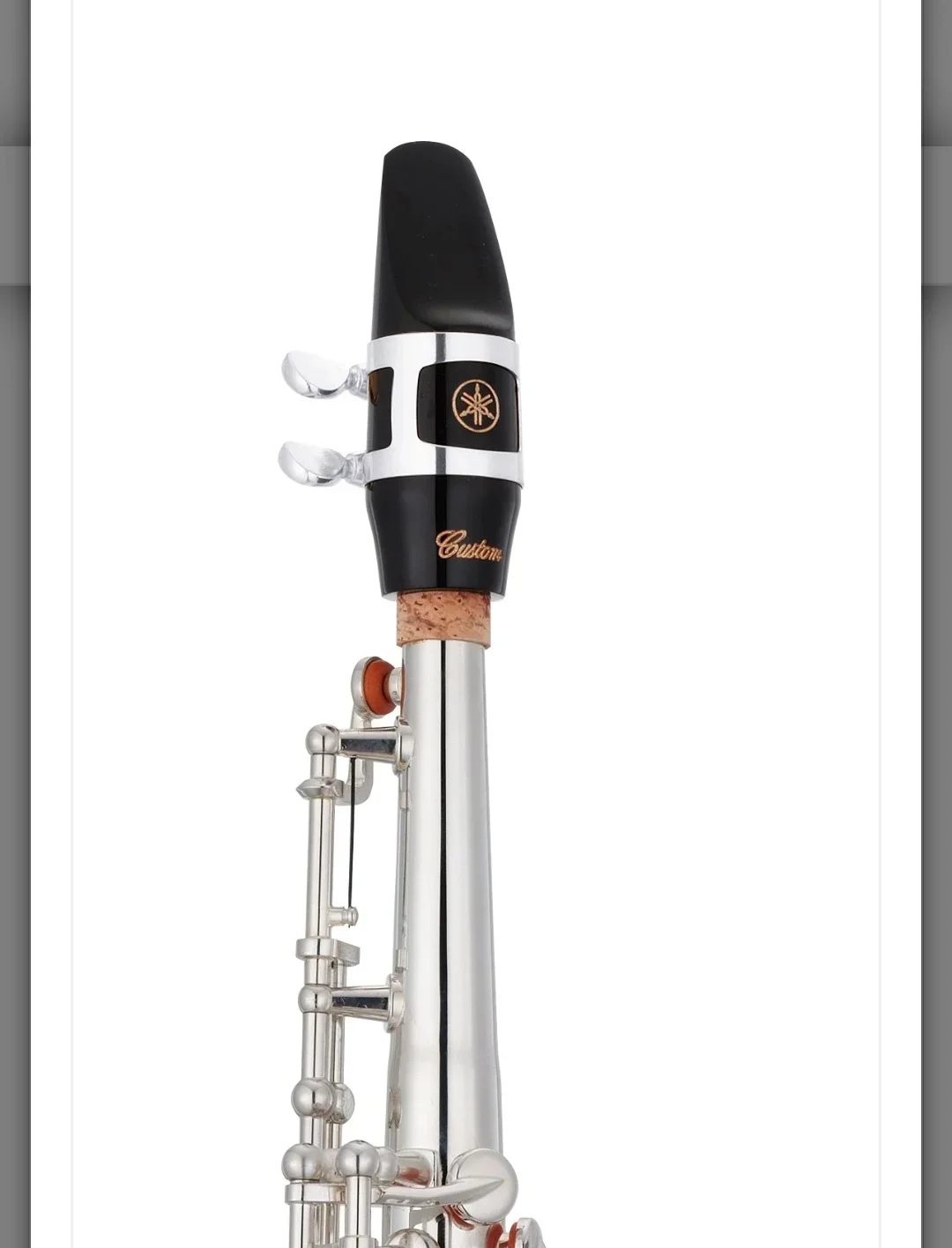 Wind Instrument For Professional Flexibility In Sound Yamahas YSS-82Z Custom Series Soprano Sax