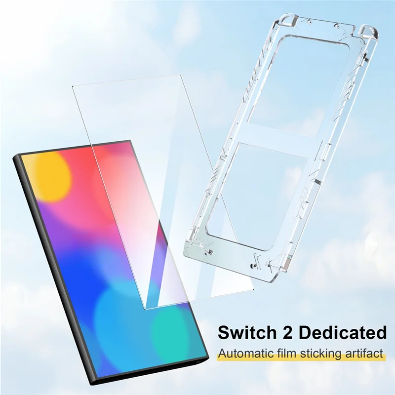 

【Купить сейчас】2 шт. Защитная пленка из закаленного стекла для Switch 2 Защитная стеклянная пленка с аппликатором