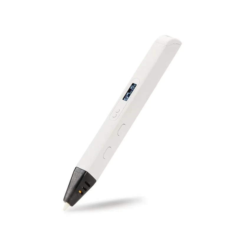 RP800A3D Graffiti Pen, OLED Display, 3D Printing Pen with PLA Consumables for Graffiti, Can Make Christmas Gifts