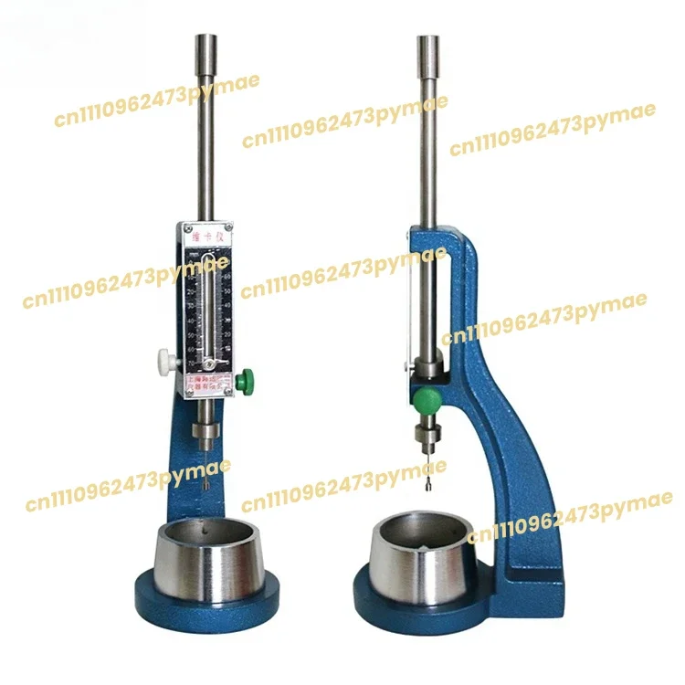 New standard cement consistency setting time tester Vicat instrument initial setting final setting circular mold