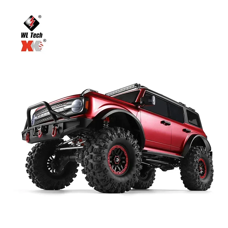 Nowy WLtoys 104020 1:10 Liema pełna skala 4x4 RC samochód wspinaczkowy pojazd terenowy symulacja samochodu profesjonalny zdalnie sterowany