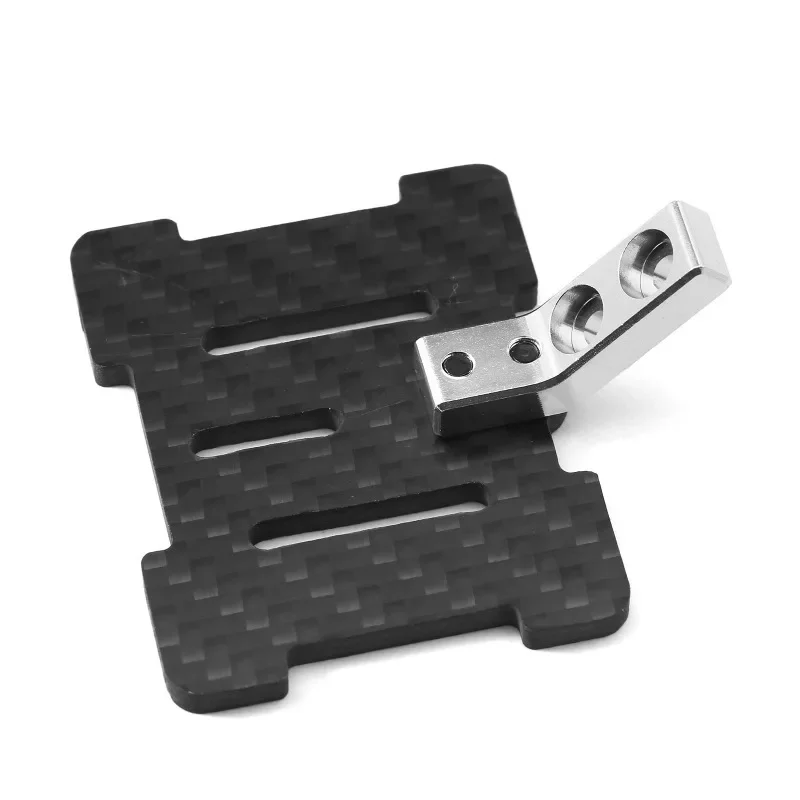 

Metal Carbon Fiber ESC Fixing Plate ESC Mount Plate for Tamiya BBX BB01 Tamiya BB-01 1/10 RC Car Upgrade Parts