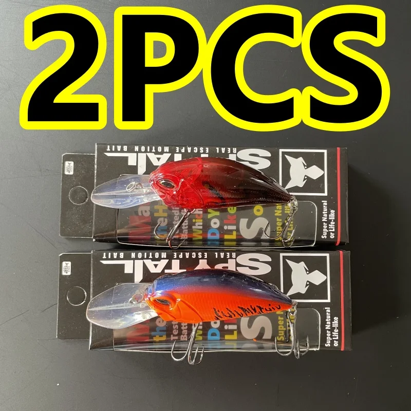 LURETV DUO نفس النمط منتصف المستوى السمين 2 قطعة 9 سنتيمتر 15.5 جرام كرانك موراتا كي السمين روك ليتل السمين الغوص العميق السمين 9065 #3