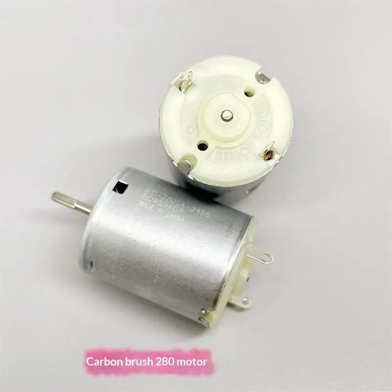 Mini DC Motor High Speed 6V RC-280SA-2485 Motor with Knurled Shaft 1/3Pcs Suitable for  DIY Electronic Projects