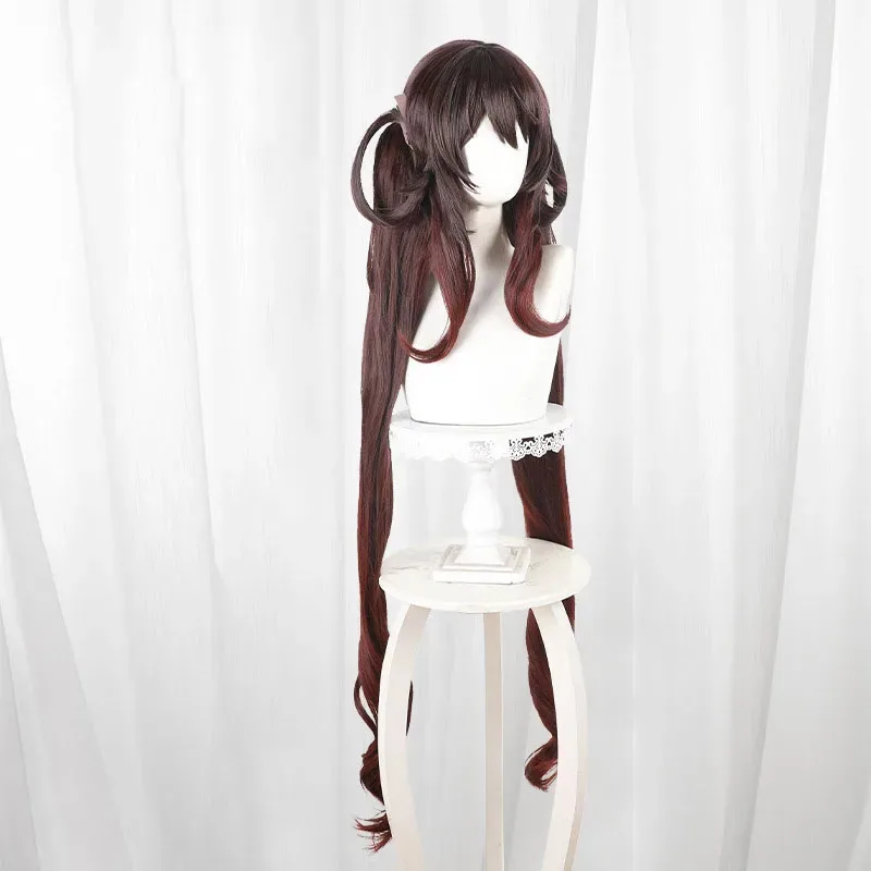 

CyGame Genshin Impact Hutao Косплей Парик 2025 Фонарь Rite Hu Tao Новый Реквизит Хэллоуин Косплей Волосы