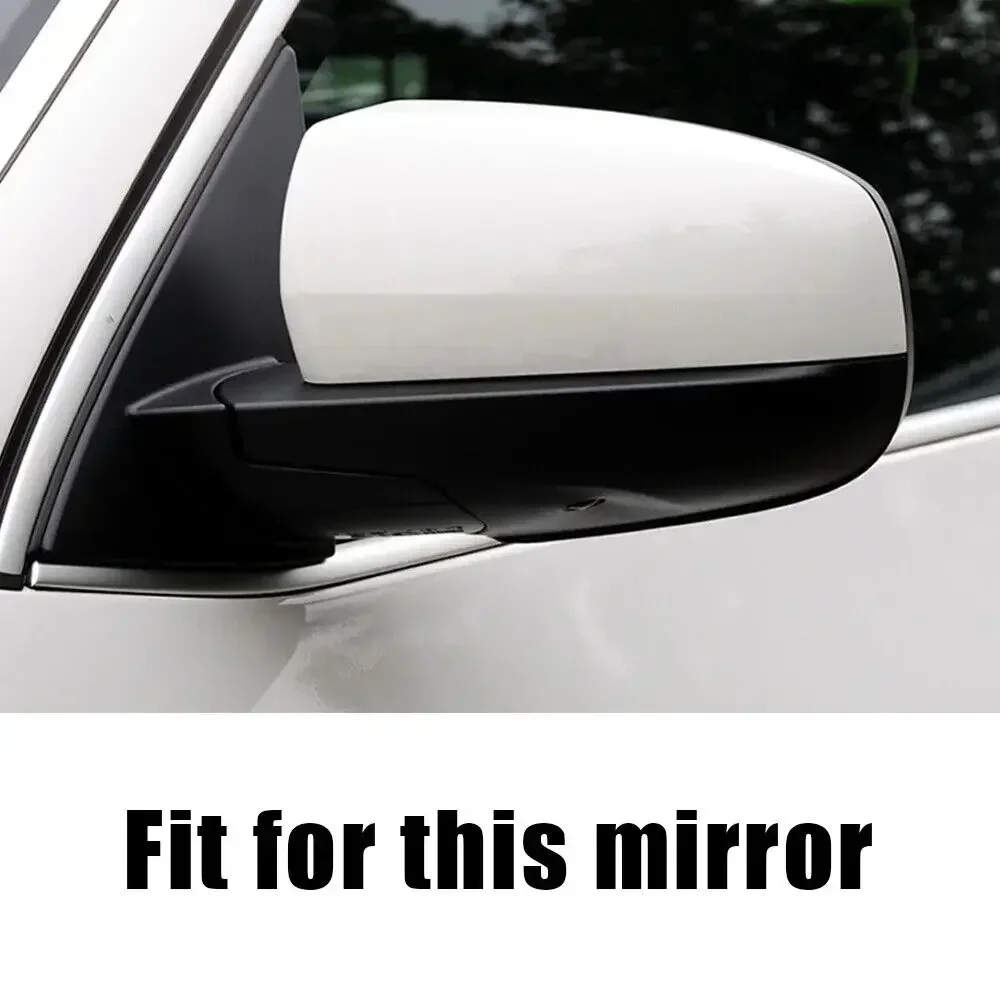 For LHD BMW X5 E70 X6 E71 2007-2014 ABS Car Rearview Side Mirror Cover Wing Cap Exterior Door Housing Shell Trim Replacement
