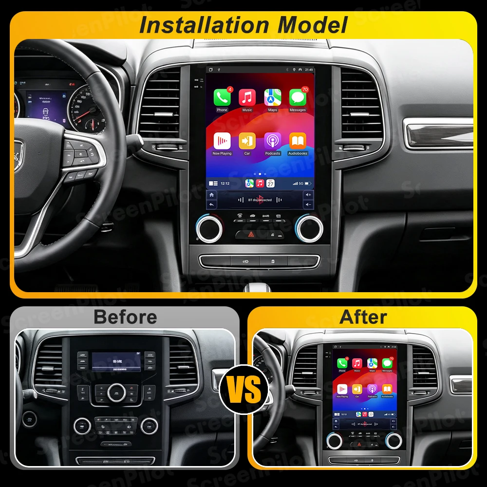 9.7 Inch Android 16 For Renault Koleos Megane 4 Samsung SM6 Talisman 2017 -2019 Car Radio 8 Core Stereo Head Unit view 3