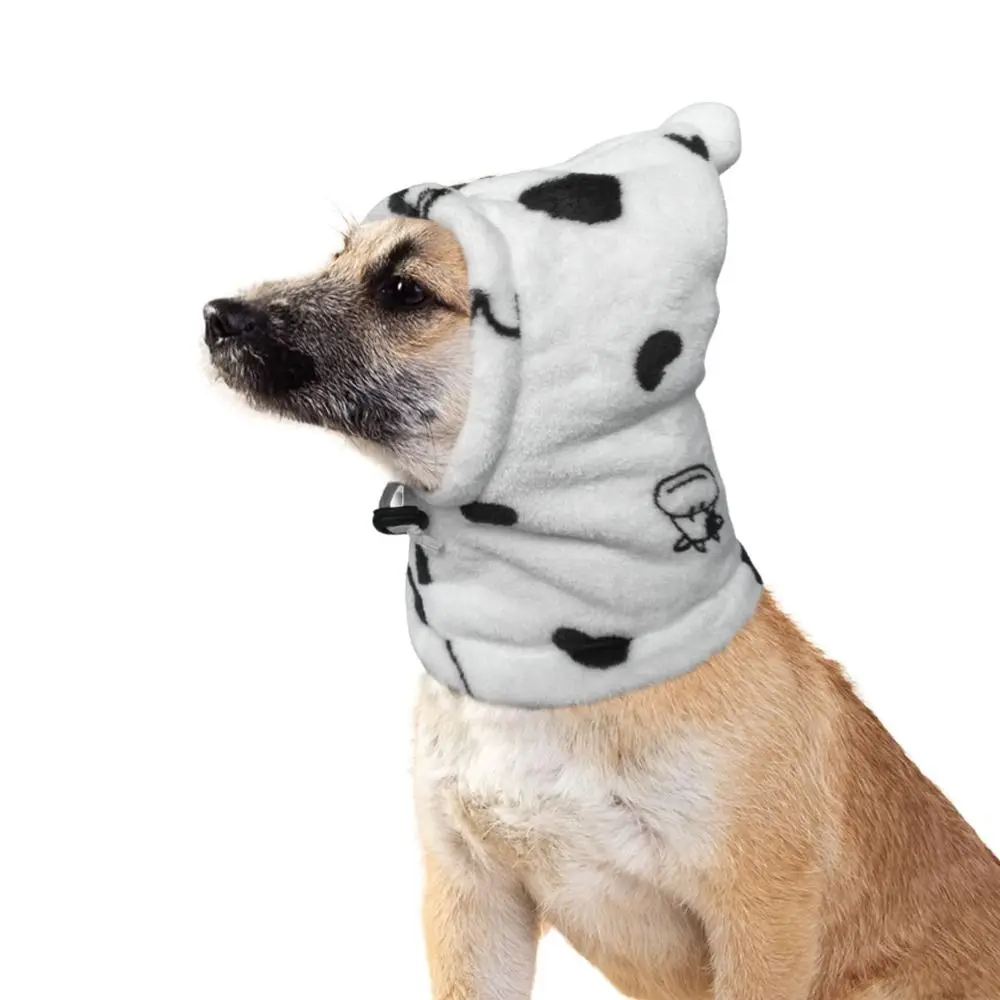 لطيف غطاء رئيس الكلب تهدئة غطاء للأذنين الكرتون الضوضاء واقية قبعة الحيوانات الأليفة الدفء تنفس جرو قبعة #2